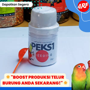 Vitamin Meningkatkan Telor Tetas burung Breeding dan Meningkatkan Kesehatan burung kemasan 50 Gram