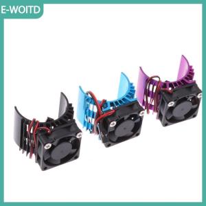 【E-WOITD】 1PC RC xe điện 540 3650 3660 không chổi than động cơ tản nhiệt Bìa quạt làm mát cho 1 10 1 12124017 124016 bộ phận