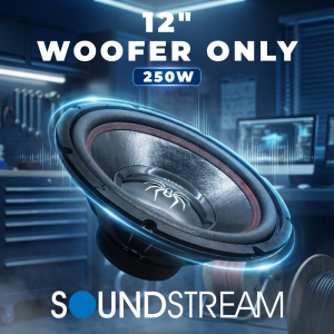 [100% Genuine] SOUNDSTREAM TRP.122SW 12" Woofer with Box Max Power 250W 12 Inch Car Audio Subwoofer