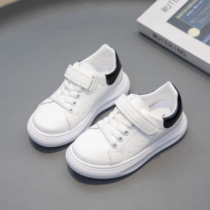 Future Seeds New Trendy White Leather Sneakers for Kids Size 26-37