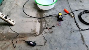 Alat cuci steam motor portable cuci ac