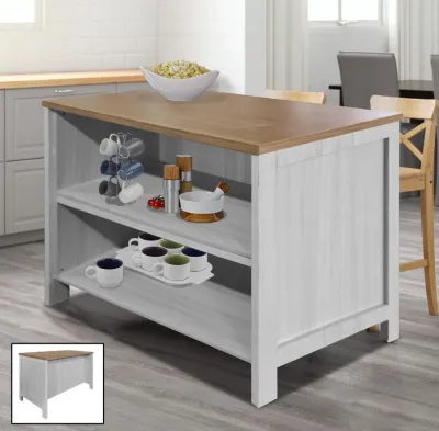 {MR 99 FURNITURE}Free Installation Kitchen Island Table Cabinet/ Kitchen Island /Almari Dapur Kabinet Rendah/Almari Dapur