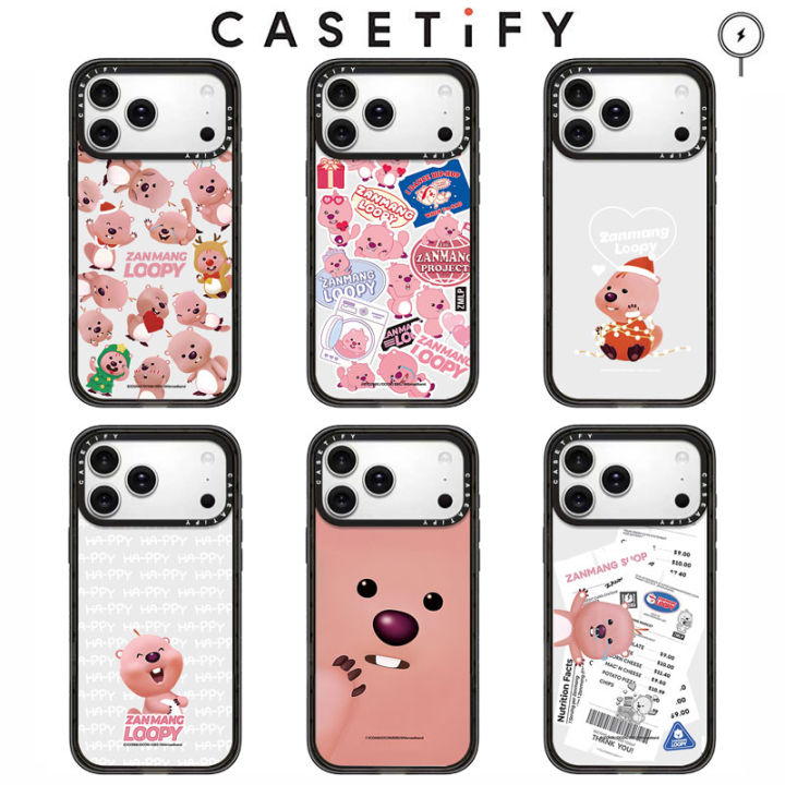 Original CASETiFY Zanmang Loopy Impact Case with Magsafe for