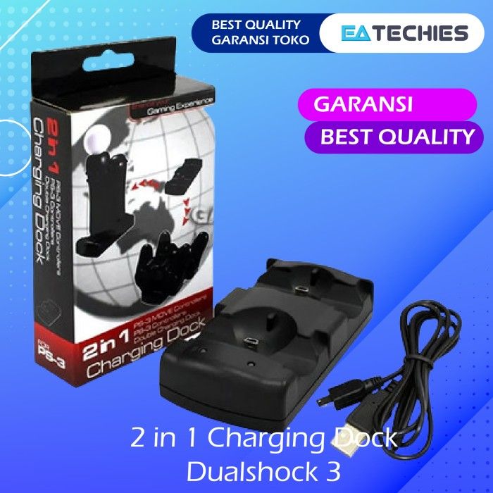 Charging Dock Stik PS3 - Charger Stand Stick PS 3 High Quality 100%