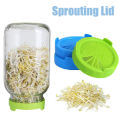 Food Grade Mesh Sprout Cover Split Stainless Steel Sprouting Lid Plastic Mason Jar Sprouting Lid. 