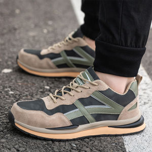 2022 Indestructible Shoes Anti-smash Anti-puncture Safety Shoes Men Wear-resistant Bottom Steel Toe Shoes Work Protection Shoes