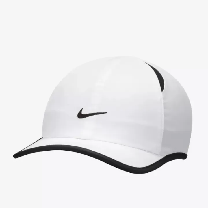 Nike Dri-FIT AeroBill Featherlight Hat Knit Running Cap Racing Stripe Unisex