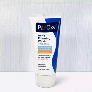 【NEW】PanOxyl Acne Foaming Wash 10% Benzoyl Peroxide Maximum Strength for Face and Body Foaming Cleanser