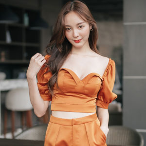 Lism S-038 ครอปซาตินแขนตุ๊กตาน่ารักๆ