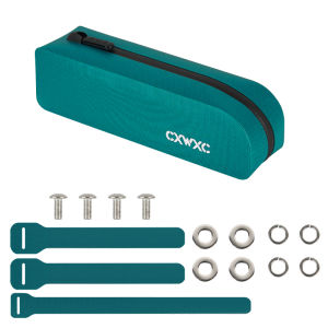 CXWXC Bicycle Magnetic Lid Top Tube Bag With Bolts Mounted & Straps Two Way Install MTB Road Bike Waterproof Front Frame Bag