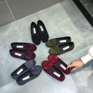 New Spring And Autumn WomenS Loafers Soft Sole Work Shoes Black Large Size WomenS Shoes