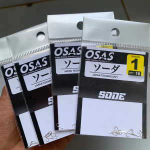 Osas Sode Kail Pancing Microfishing Waderan Nol Koma Jepang 10 pcs - Ukuran 1/2