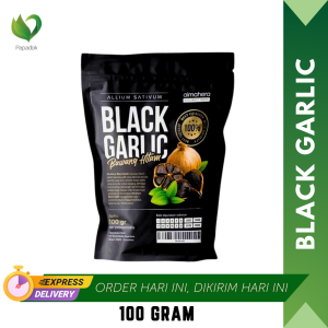 Black Garlic Bawang Hitam Tunggal Almahera 100 Gram