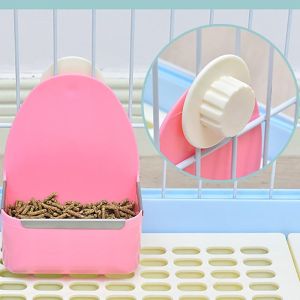 SWEET ELVES Anti-drop Impact-resistant Pig Chinchilla For Rabbit Feeding Cup Eating Basin Pet Food Bowl Feeder Bowl Food Dispenser Bowl Pet Supplies