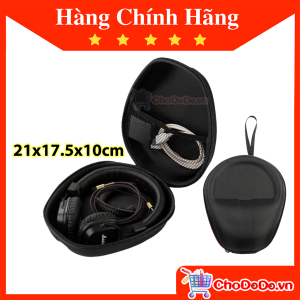 Hộp đựng tai nghe chất liệu vải cao cấp HTN02