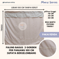 Gorden Kolong Dapur Minimalis - Tirai Kolong Dapur Renda - Hordeng Kolong Dapur Rimpel Pastel. 