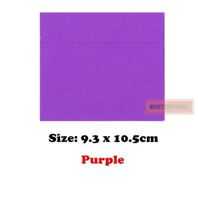 🇲🇾 🏆Hot Selling🔥 9.3x10.5cm Empty Color Envelope Box Only For Greeting Birthday Celebration Wedding Business Card 彩色信封