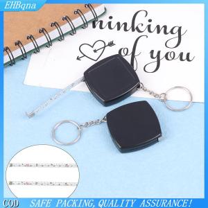 [COD] Square 2m Tape Measure Retractable Gift Small Steel Ruler Key Chain Mini Steel Automatic Telescopic Measuring Tape