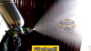 Spraygun F75 STD Modif: Aplikasi Cat Profesional