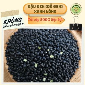Đỗ đen xanh lòng (Đậu đen xanh lòng) Nông Sản Vườn Quê - 500G - Thanh Mát Giải Nhiệt Mỗi Ngày