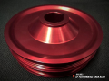 CRANK PULLEY PROTON WIRA 1.6 1.8 GSR 4G93 4G92 MIVEC PERDANA V6 ARAI BLUE. 