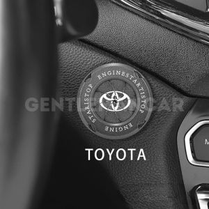 Cover Rotary Start Stop Engine Car Ring Button Logo Mobil Toyota Honda Mitsubishi Mazda Daihatsu Hyundai