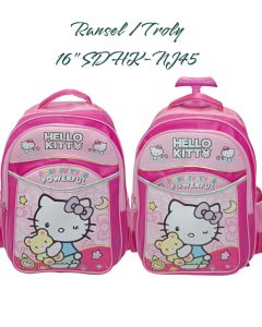 JOYELSY - TAS RANSEL SEKOLAH / TROLLEYBAG SEKOLAH NJ45 H3LLOKITTY