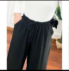 kulot wanita dewasa/anak/tanggung murah terbaru kulot tali bahan 100%Crinkle Airflow Premium anti kusut