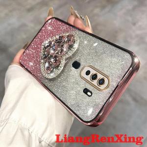 ปลอก OPPO A5 2020 OPPO A9 2020เคสศัพท์ softcase ซิลิโคนกันกระแทกฝาครอบออกแบบใหม่หรูหราถุงลมนิรภัยสำหรับสาวพร้อมตัวยึด sfqnzj01