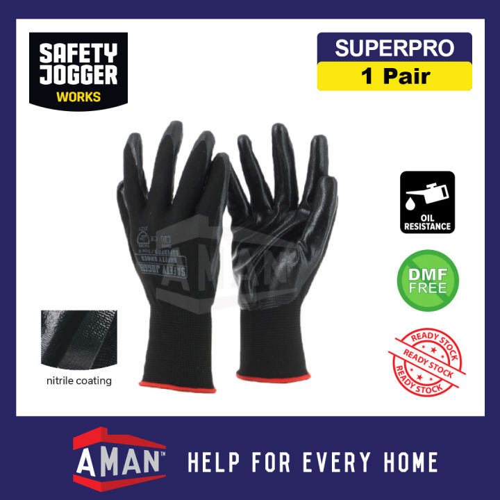 SAFETY JOGGER SuperPro Oil Resistant Polyester Nitrile Industrial