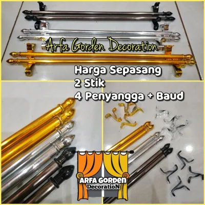 (SEPASANG) Stick Stik Gorden Kupukupu