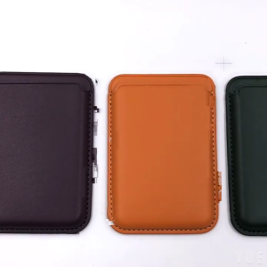 Portable Magnetic Sleeve for Case Back of Phone Credit Cards Holder Wallet for Men and Women