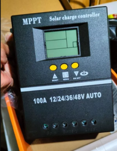 Y&H MPPT Solar Charge Controller 60A/80A/100A Auto 12V 24V 36V 48V Battery Charging Regulator LCD Screen Dual USB for Lead Acid & LiFePO4
