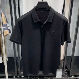 IELGY Summer Explosions Embroidered POLO Shirt Mens Short Sleeve Loose Top