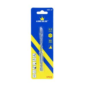 3-12mm Mũi khoan gạch cứng HEX-9 KingBlue KBH2F mũi khoan V2 đa năng chuyên gạch men HRC 40 đầu mũi lệch tâm