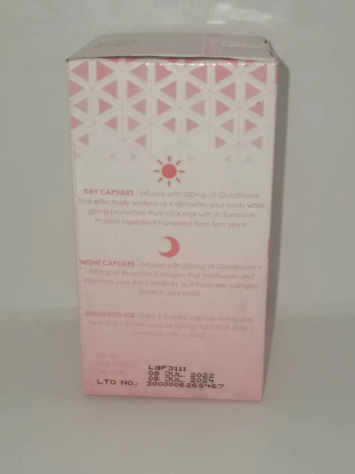 LUMI 24H GLUTATHIONE CAPSULE Capsule Supplement Formulation Capsules With  Other Ingredients 24-Hour Antioxidant Support - Lazada | Lazada PH