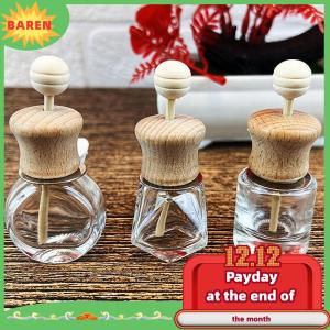 BAREN Làm mát không khí xe hơi nước hoa Clip tinh dầu khuếch tán Vent rỗng chai thủy tinh trang trí hương liệu chai thủy tinh