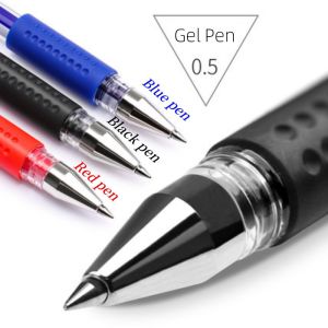 Pulpen Gel Kualitas Bagus 0.5MM Bisa Refill / Pena Alat Tulis Sekolah Kerja Kuliah