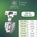 Bản lề giảm chấn inox, bản lề cửa tủ bếp, lõi đồng, tháo lắp nhanh, siêu dày 1.5mm, hàng chất lượng cao. 