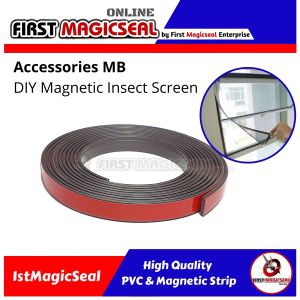 1stMagicSeal - Accessories MB (Adhesive Magnet) for DIY Magnetic Mosquito Net Jaring Nyamuk 磁铁蚊网 纱窗