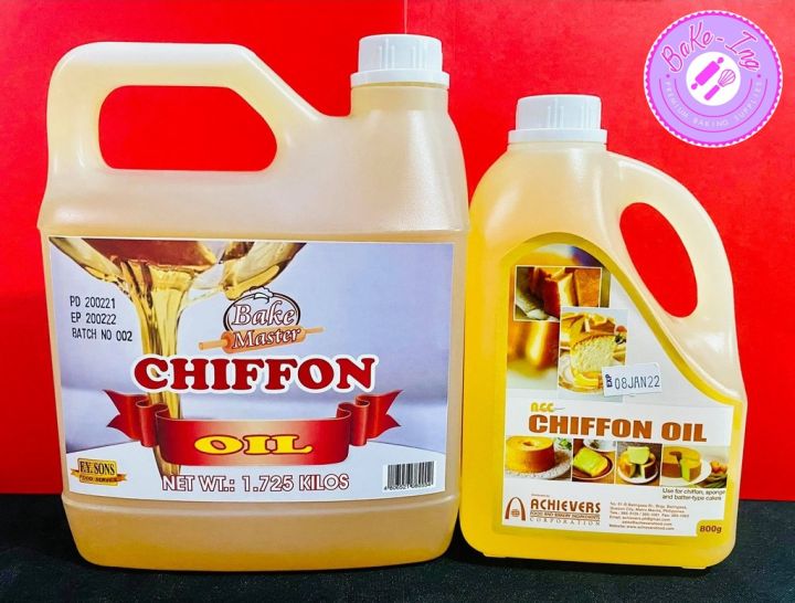 Chiffon Oil (1.725kg & 800g) - Good for Cakes | Lazada PH