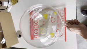 UMI 8/10/12/16/18/20/24/36 Inch Bobo Bubble Balloon Round Transparent Oval Clear Belon Birthday Wedding Party Deco 波波球 透明气球