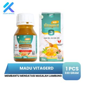 Madu Vitagerd Herbal Untuk Mengatasi Permasalahan Asam Lambung Maag & Gerd Anxiety 350gr