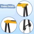 Perfeclan Snowboard Wax Stand Strong Grippy Ski Board Waxing Bench for Repair Tuning. 