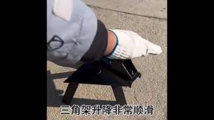 btnx 8-Wheel Support Stand for Grooving Machine Tripod Cutting Machine Fire Pipeline Roll Groover - Essential Accessory M1Y4T
