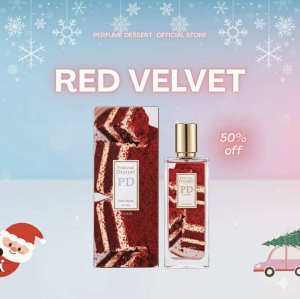 Perfume Dessert London | RED VELVET | For Women | 50ml