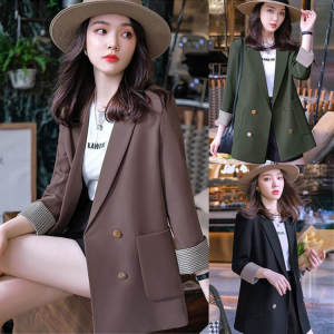 ÁO KHOÁC VEST CAO CẤP PHỐI TÚI BÊN HÔNG TAY SỌC KẺ SANG TRỌNG - ÁO KHOÁC VEST CAO CẤP PHÙ HỢP MỌI HOÀN CẢNH - GLADY G27