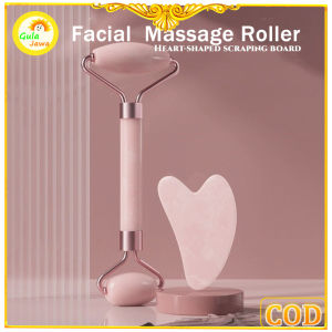 Keindahan Kulitmu Maksimal dengan Face Roller & Guasha Rose Quartz Alat Pijat Wajah Terbaik untuk Mengatasi Penuaan dan Mencerahkan Kulit!
