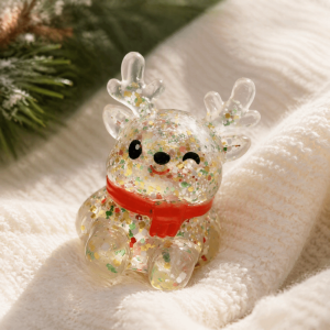 SIRENXI Kim tuyến lấp lánh Đồ chơi Squishy Giáng Sinh Các loại Tăng trưởng chậm Đồ chơi bóp giảm căng thẳng Hàng ngày Dễ thương Đồ chơi giảm căng thẳng Ngày nghỉ