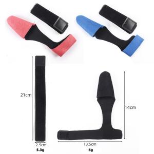 [cheerfulhigh]2x Fishing Rod Tie Tip Cover Sleeves Pole Tie Strap Fastener Protector Cases